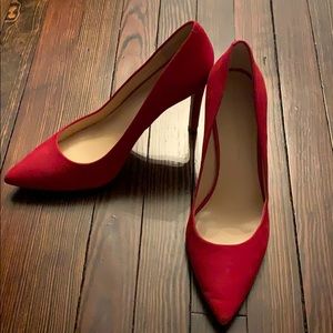 Red Leather Heels